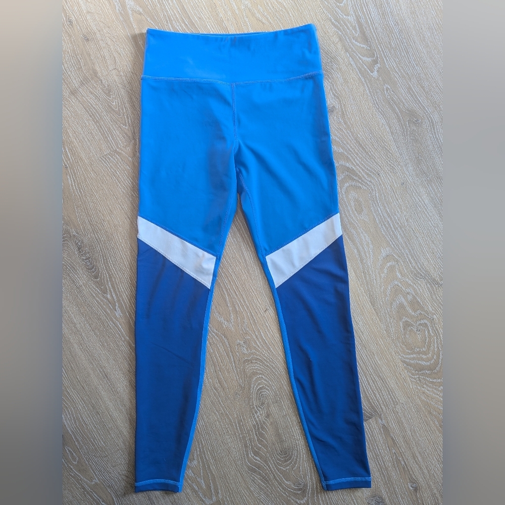 Zyia Active Light‎ n Tight High-Rise Leggings Blue Tones